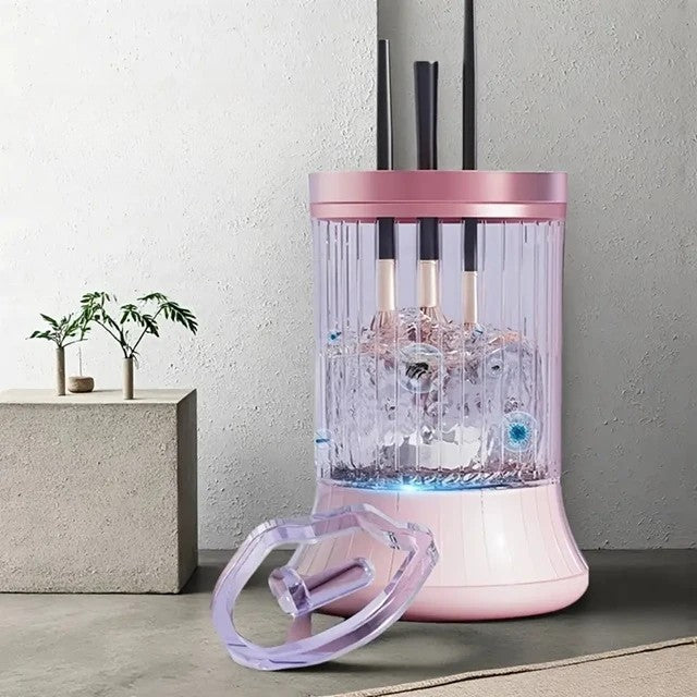 Dispozitiv Portabil de Curatare a Pensulelor de Machiaj, Flippy, pentru Pensule de Diferite Dimensiuni, 5V, 7000RPM,