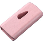 Dispozitiv taiere si depozitare medicamente, Flippy, Roz, Plastic, 8 x 4 x 1.8 cm