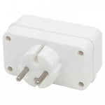 Distribuitor 2 simple Euro si 1 shuko cu protectie