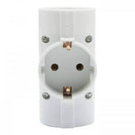 Distribuitor triplu T schuko la 3 schuko 3.500W 16A protectie copii Delight 05679