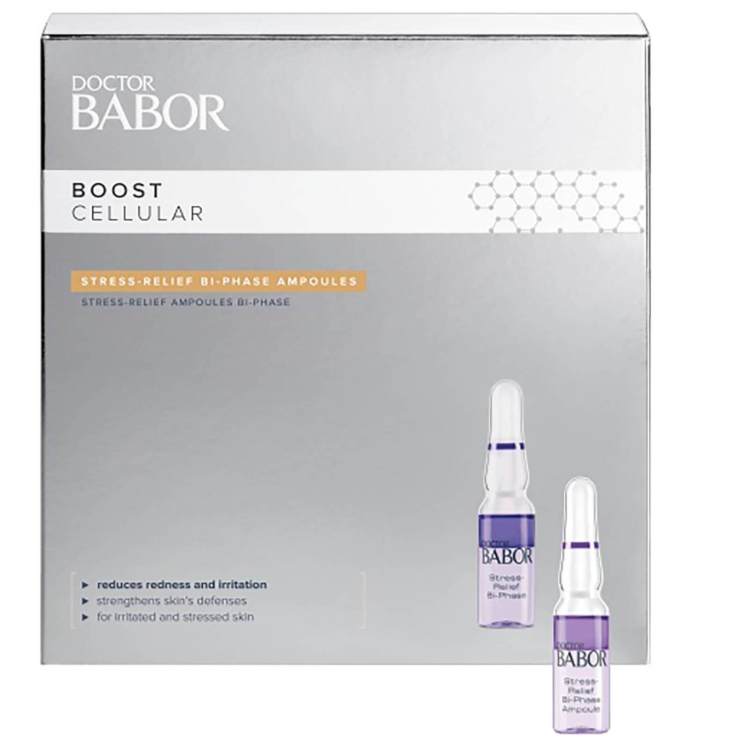 Set, Doctor Babor, Boost Cellular, Vitamina E, Calmant pentru roșeață, Ser, Pentru față, 14 buc, 1 ml - Olmarkt