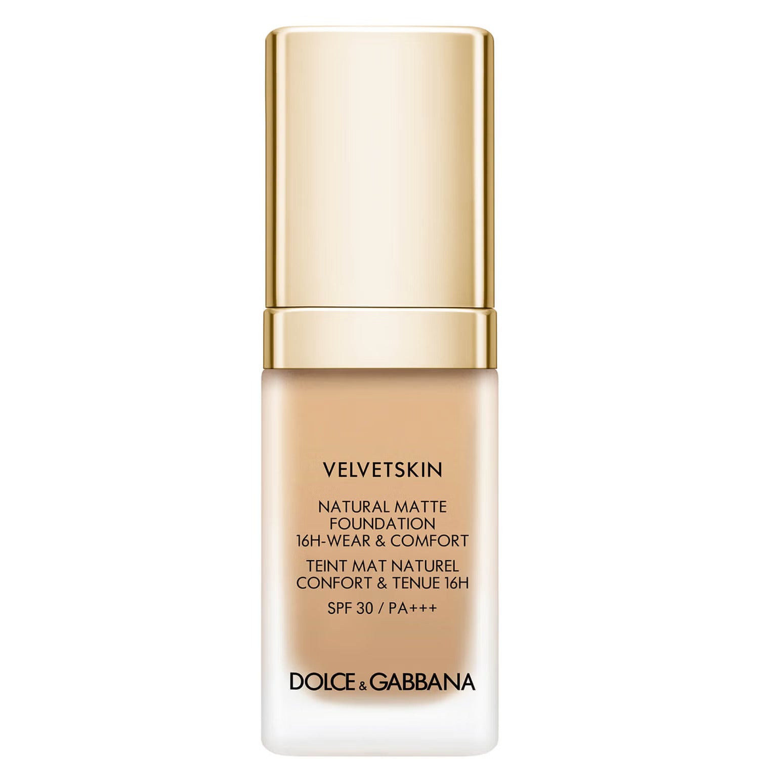 Dolce & Gabbana, Velvetskin, Mat, Fond de ten lichid, 335, SPF 30, 30 ml - Olmarkt