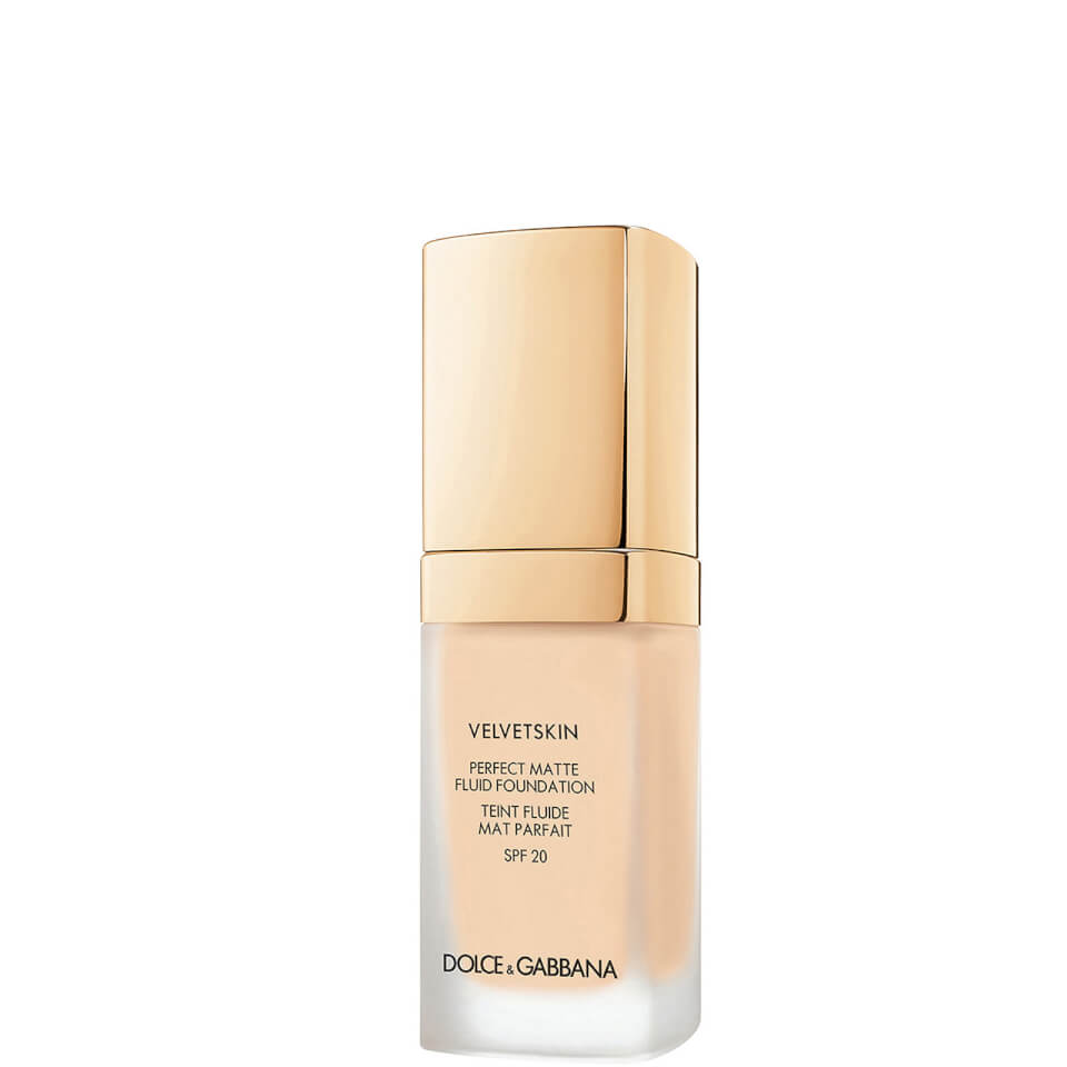 Dolce & Gabbana, Velvetskin, Mat, Fond de ten lichid, 78, SPF 20, 30 ml - Olmarkt