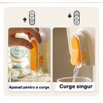 Dozator portabil pentru bauturi Flippy, 3.5 litri, capac etans, duza deschidere/inchidere, recipent din plastic,