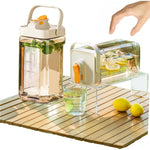 Dozator portabil pentru bauturi Flippy, 3.5 litri, capac etans, duza deschidere/inchidere, recipent din plastic,