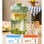 Dozator portabil pentru bauturi Flippy, 3.5 litri, capac etans, duza deschidere/inchidere, recipent din plastic,
