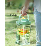 Dozator portabil pentru bauturi Flippy, 3.5 litri, capac etans, duza deschidere/inchidere, recipent din plastic,