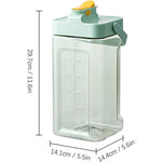 Dozator portabil pentru bauturi Flippy, 3.5 litri, capac etans, duza deschidere/inchidere, recipent din plastic,