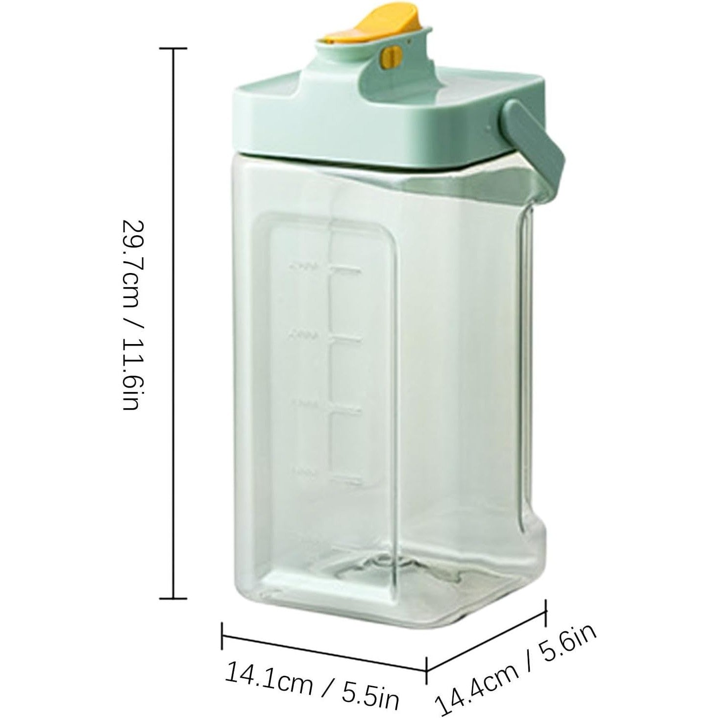 Dozator portabil pentru bauturi Flippy, 3.5 litri, capac etans, duza deschidere/inchidere, recipent din plastic,