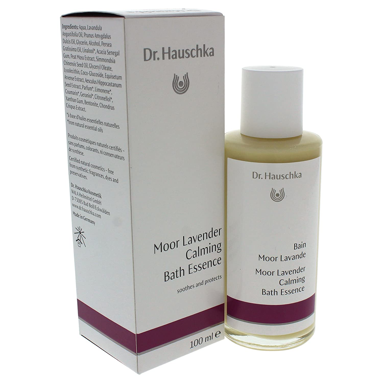 Dr. Hauschka, Bath Essences, Lavandă de turbă, Calmant, Ulei de baie, 100 ml - Olmarkt