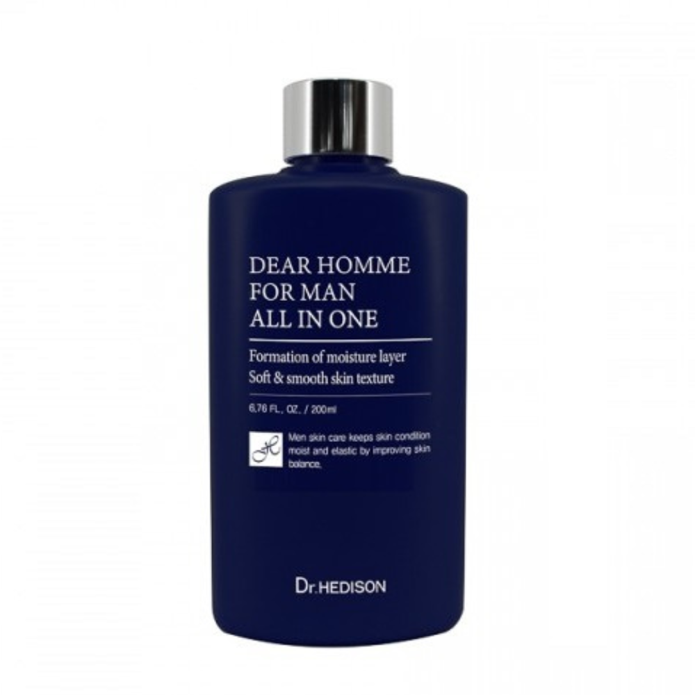 Dr. Hedison, Dear Homme, Netezire, Crema de ser, Pentru față, 200 ml