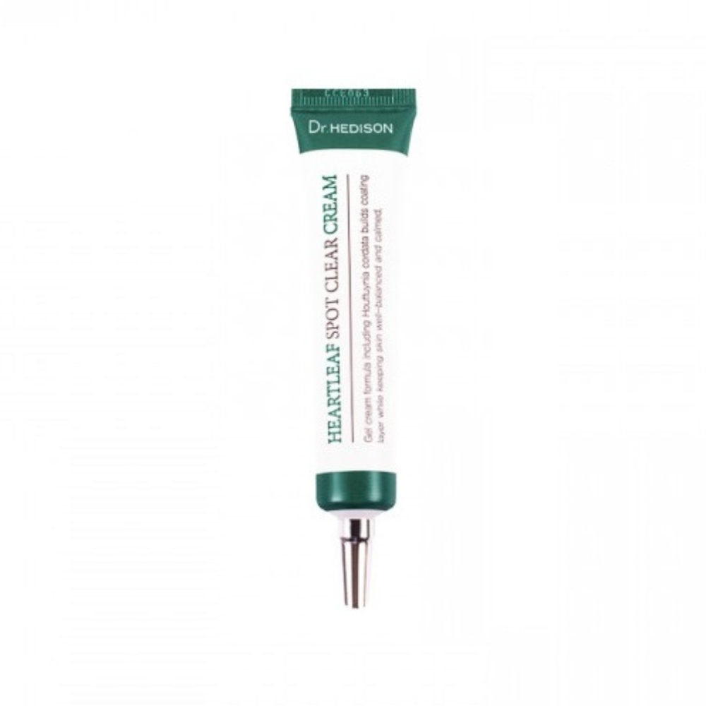 Dr. Hedison, Hearthleaf Spot Clear, Reparator, Smântână, Pentru față, 30 ml