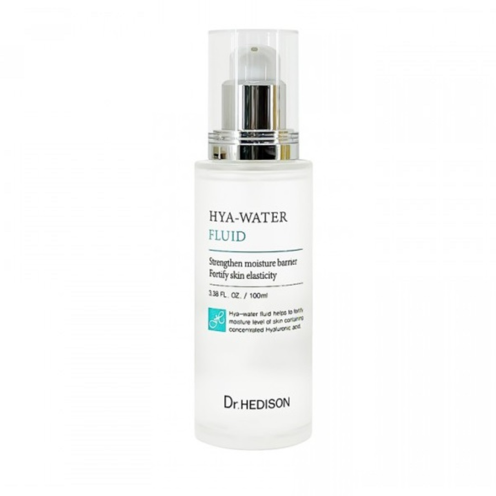 Dr. Hedison, Hya-Water, Acid hialuronic, Hidratează și întărește, Fluid, Pentru față, 100 ml