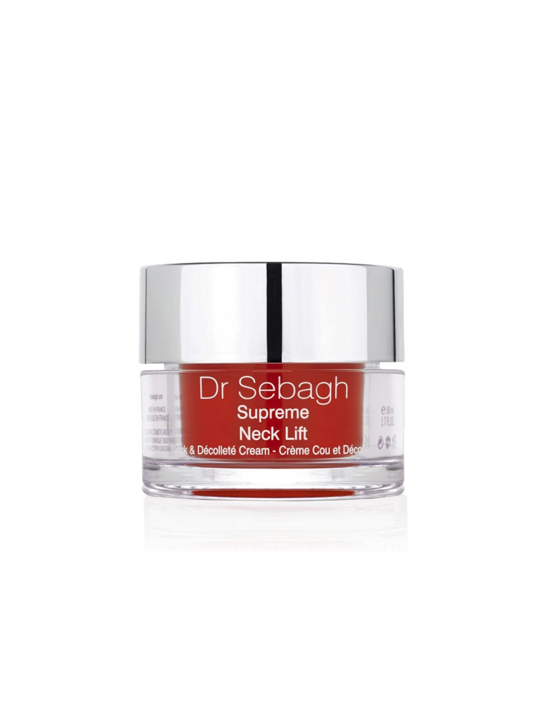 Dr Sebagh, Supreme Neck Lift, Acid hialuronic, Întărire, Zi, Smântână, Pentru gât & decolteu, 50 ml - Olmarkt