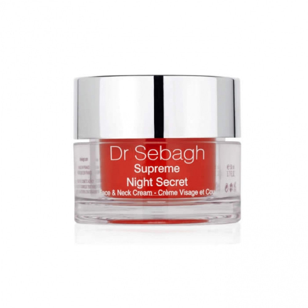 Dr Sebagh, Supreme Night Secret, Întărire, Noapte, Smântână, Pentru față și gât, 50 ml - Olmarkt
