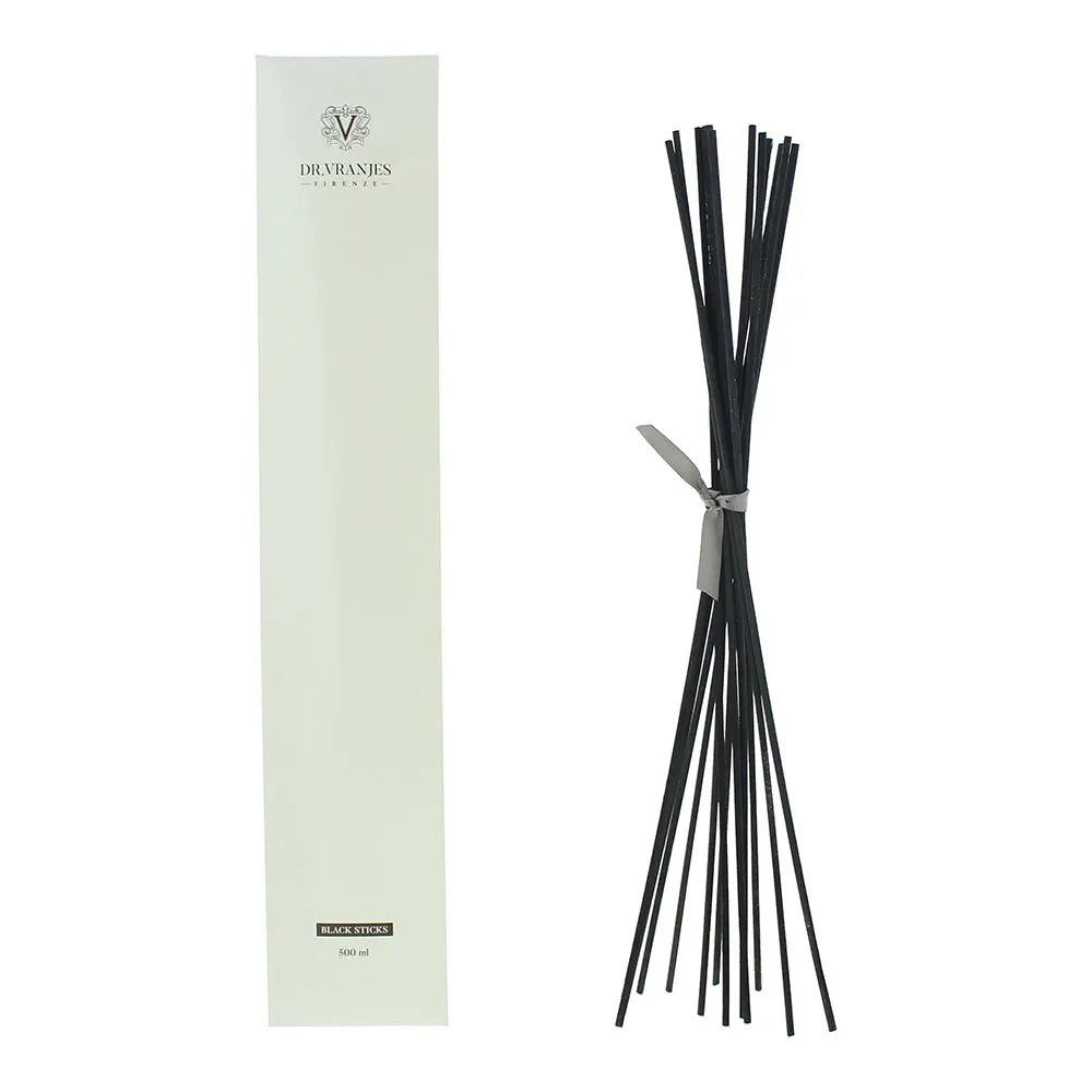 Dr. Vranjes Firenze, Black Rattan, Bețișoare difuzor din trestie, 12 buc