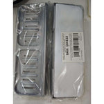 Savoniera Dubla, Flippy, de Perete, cu Compartiment de Scurgere, Montare prin Lipire, 26 x 8 x 4 cm, Gri/Alb