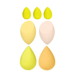 Set Buretei Machiaj, Flippy, Premium, 7 bucati, galben