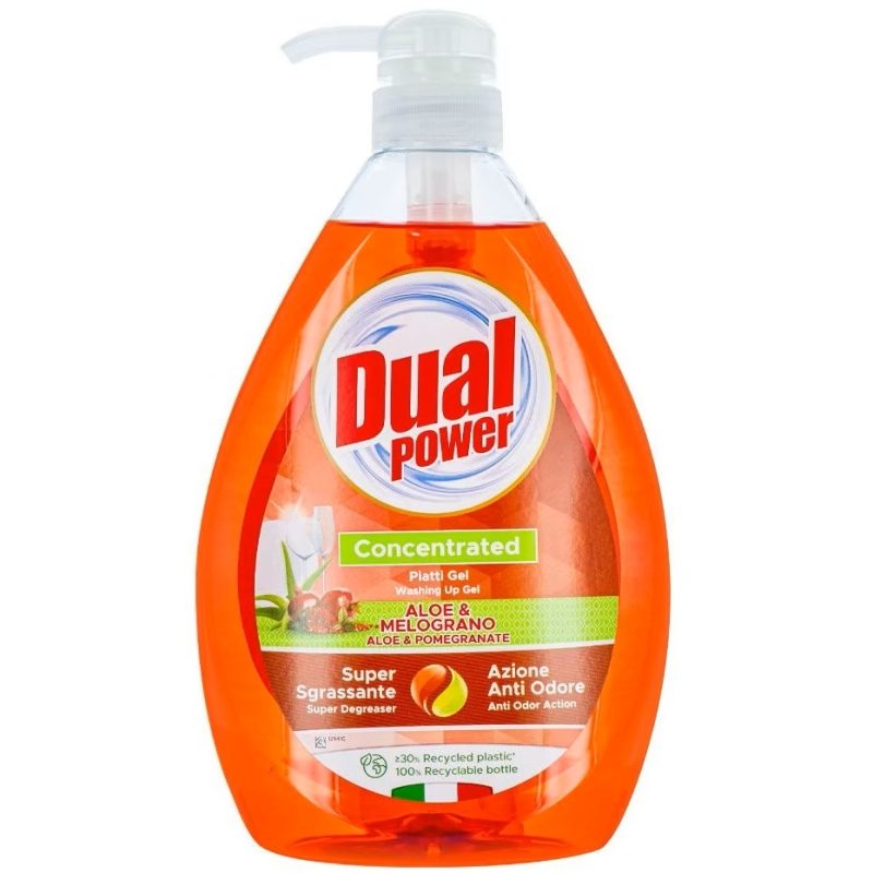 Dual Detergent Vase cu Pompa 1 L Melograno