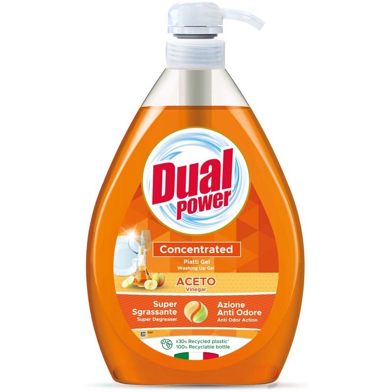 Dual Detergent Vase cu Pompa 1 L Otet