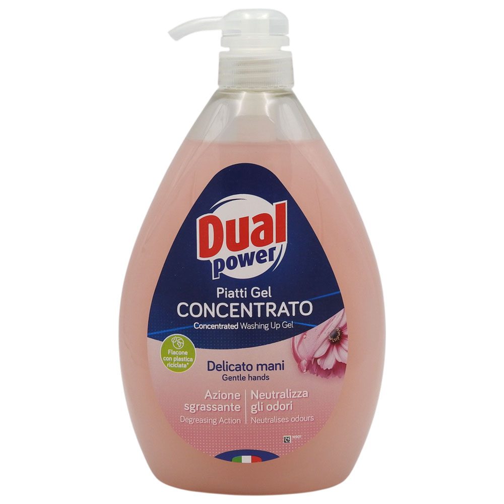 Dual Detergent Vase cu Pompa 1 L Power Delicato