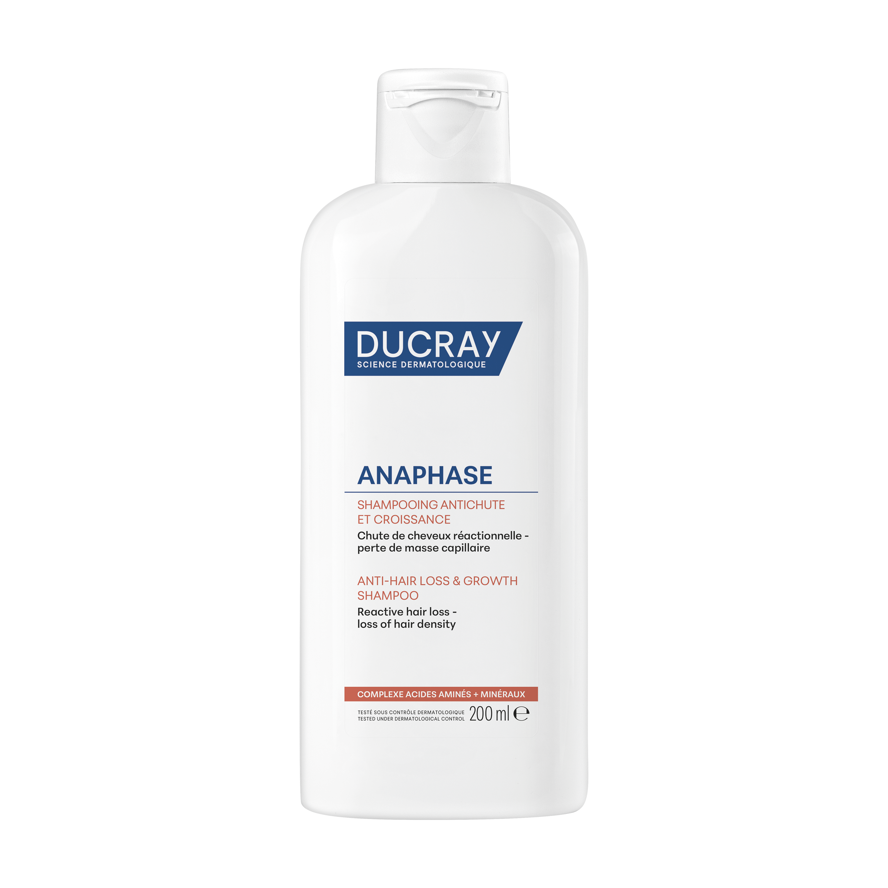 Ducray, Anaphase, Șampon pentru tratamentul părului, Anticădere păr, Toate tipurile de păr, 200 ml