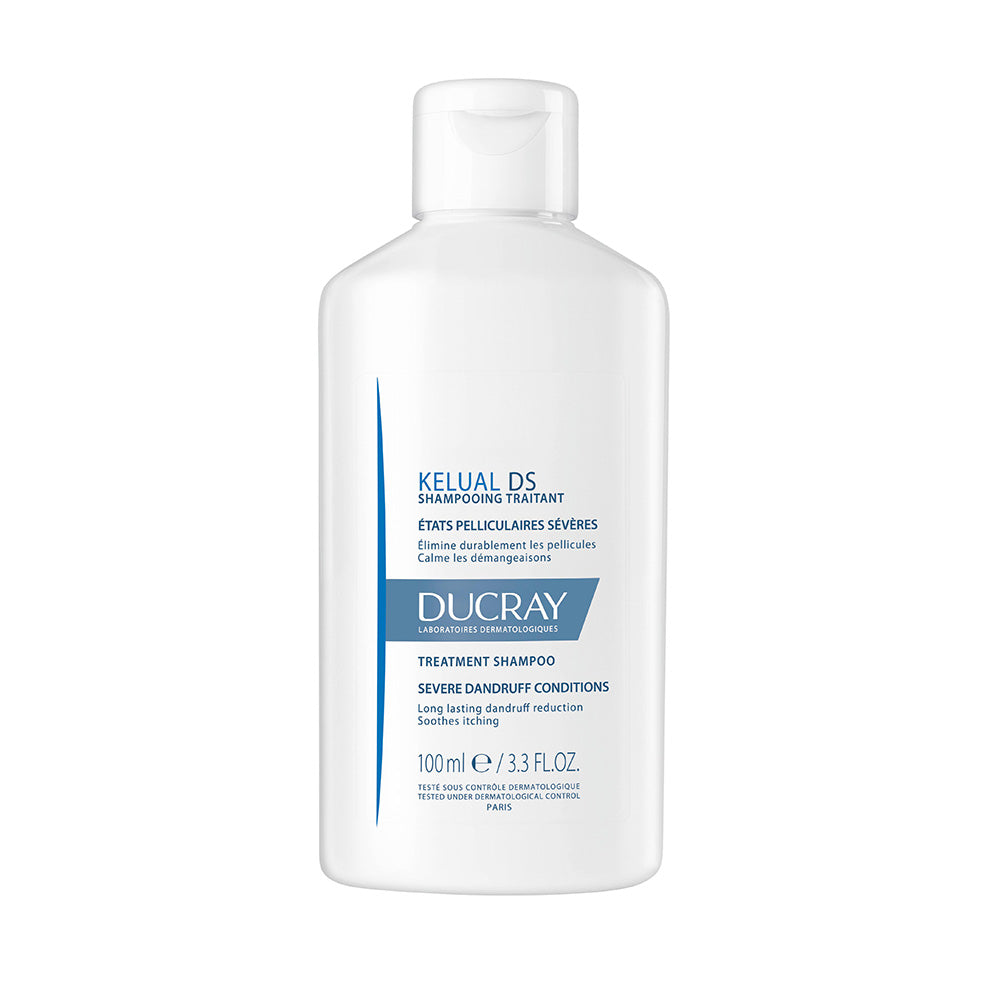 Ducray, Kelual DS, Șampon pentru tratamentul părului, Antifungal, Anti-itch, Soothing, Pentru scalp uscat/descuamat, 100 ml