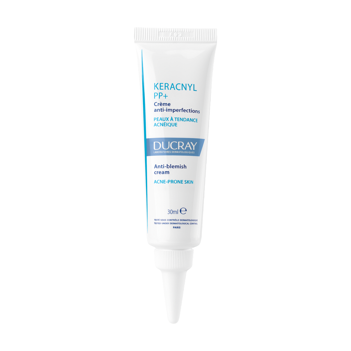 Ducray, Keracnyl PP+, Niacinamidă, Anti-imperfecțiuni, Smântână, Pentru față, 30 ml