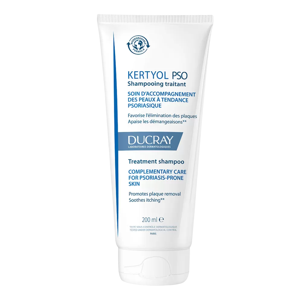 Ducray, Kertyol PSO, Șampon pentru păr, Pentru reechilibrare, 200 ml