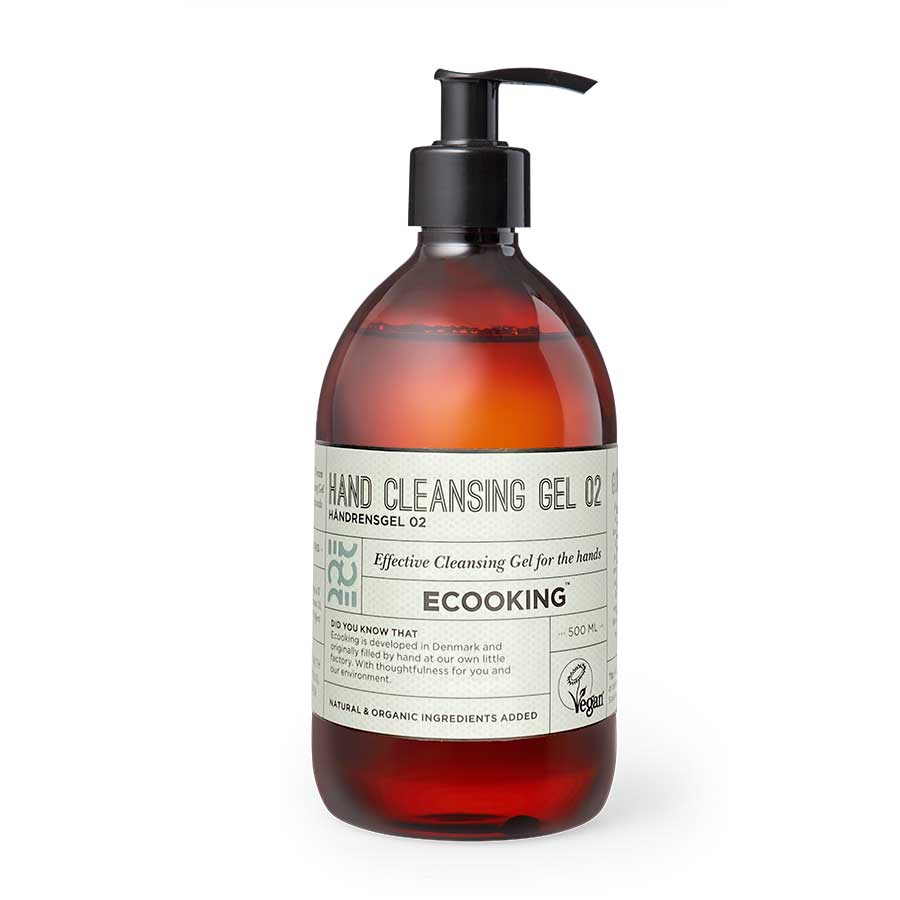 Ecooking, Ecooking, Vegan, Gel de curățare, Pentru mâini, 500 ml - Olmarkt