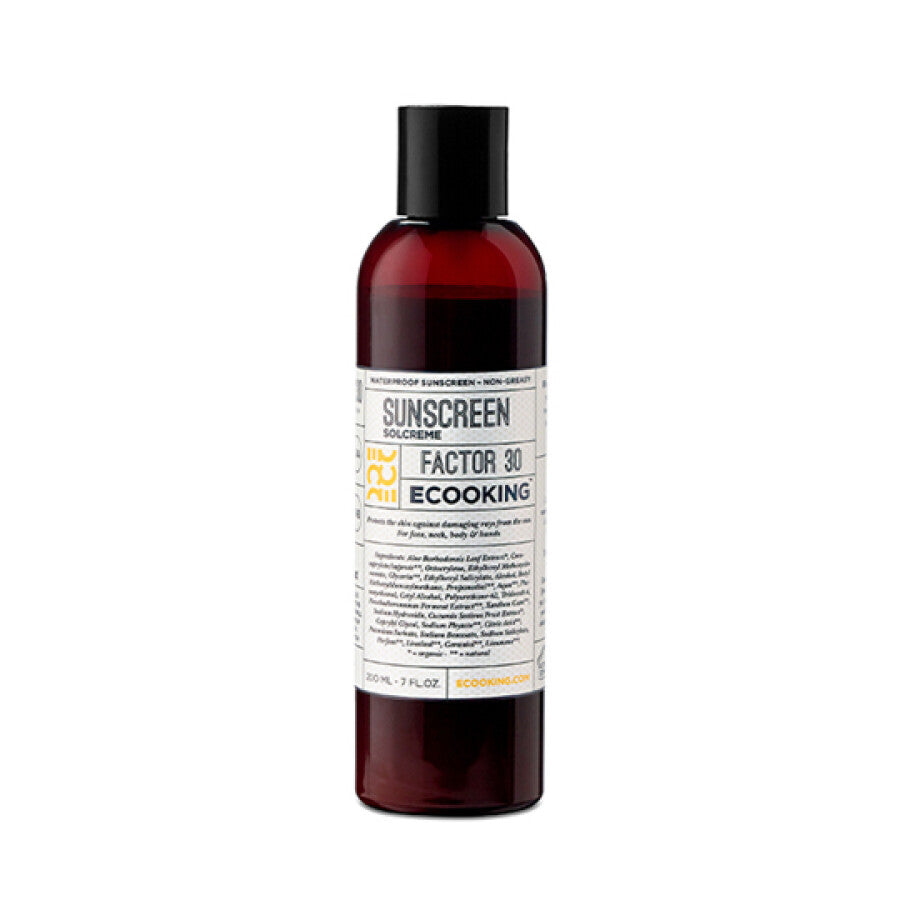 Ecooking, Sunscreen, Hidra-nutritiv, Cremă de corp, SPF 20, 200 ml - Olmarkt
