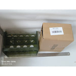 Suport Organizator pentru Oua, Flippy, pentru Frigider, Verde transparent, Capacitate 20 oua, Doua straturi, cu Data de
