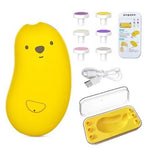Pila Electrica, Flippy, pentru Bebelusi si Adulti, din ABS, Incarcare USB, 6 Accesorii, cu Lumina Led, 8.8 x 4.9 cm,