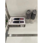 Set de 2 Rasnite electrice de Sare si Piper, Flippy, cu Camere Depozitare Transparente, Macinare, Functionare pe