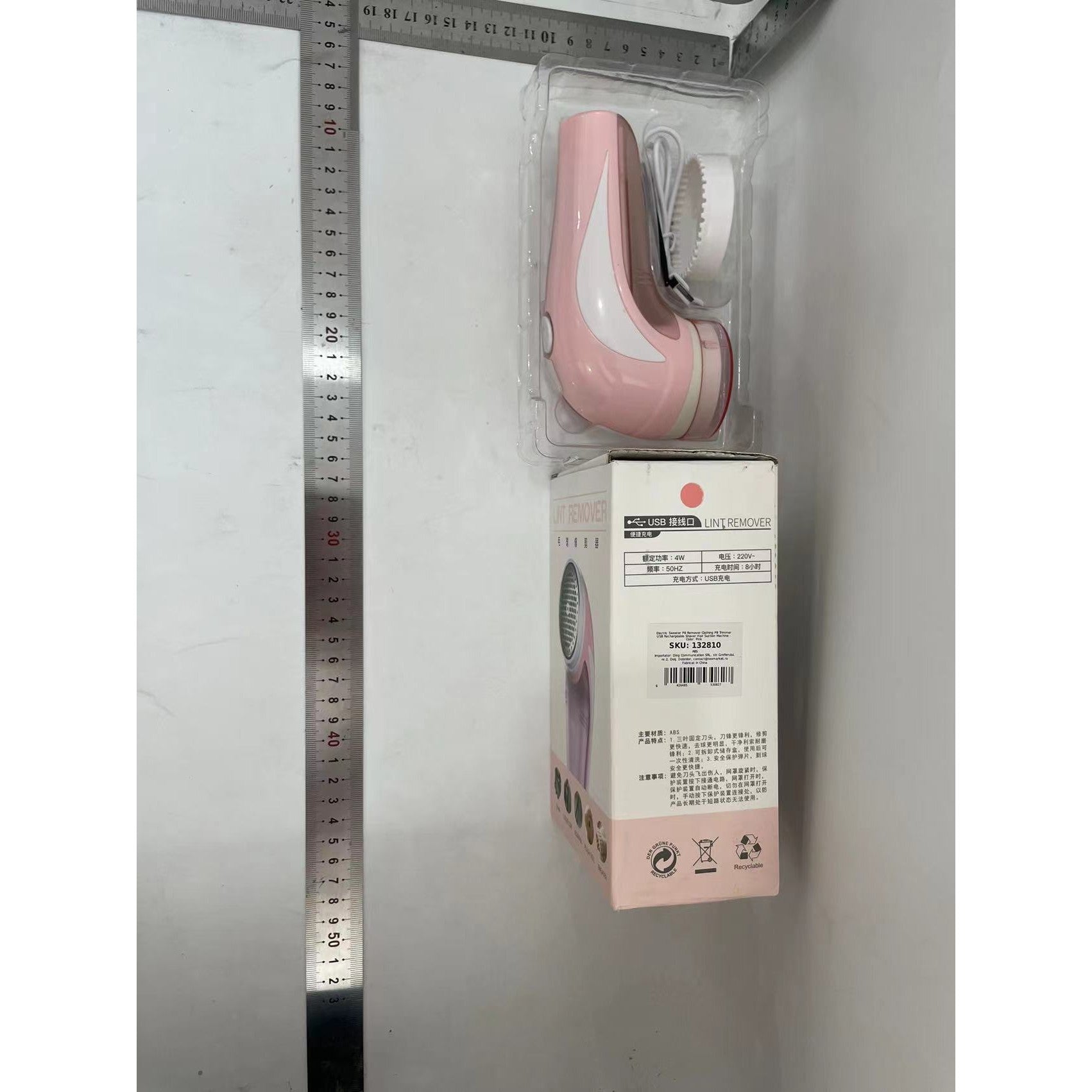 Aparat Pentru Curatat Scame, Par Si Praf, Flippy, Pentru Diferite Tipuri De Material, Cu Lame Din Otel Inoxidabil,