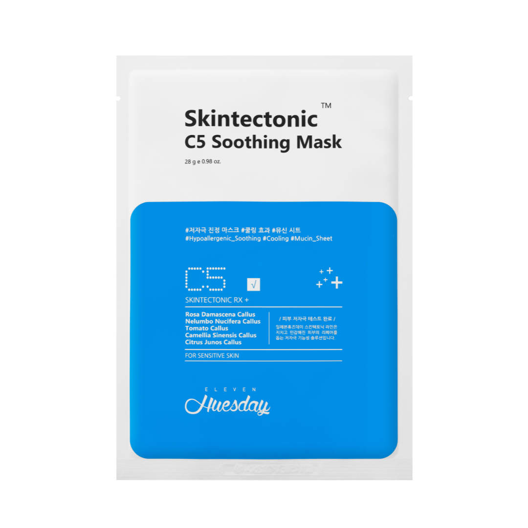 Eleven Huesday, Skintectonic C5, Calmant, Mască facială, Pentru față, 28 g