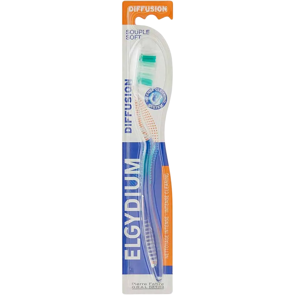 Elgydium, Difusion, Periuță de dinți