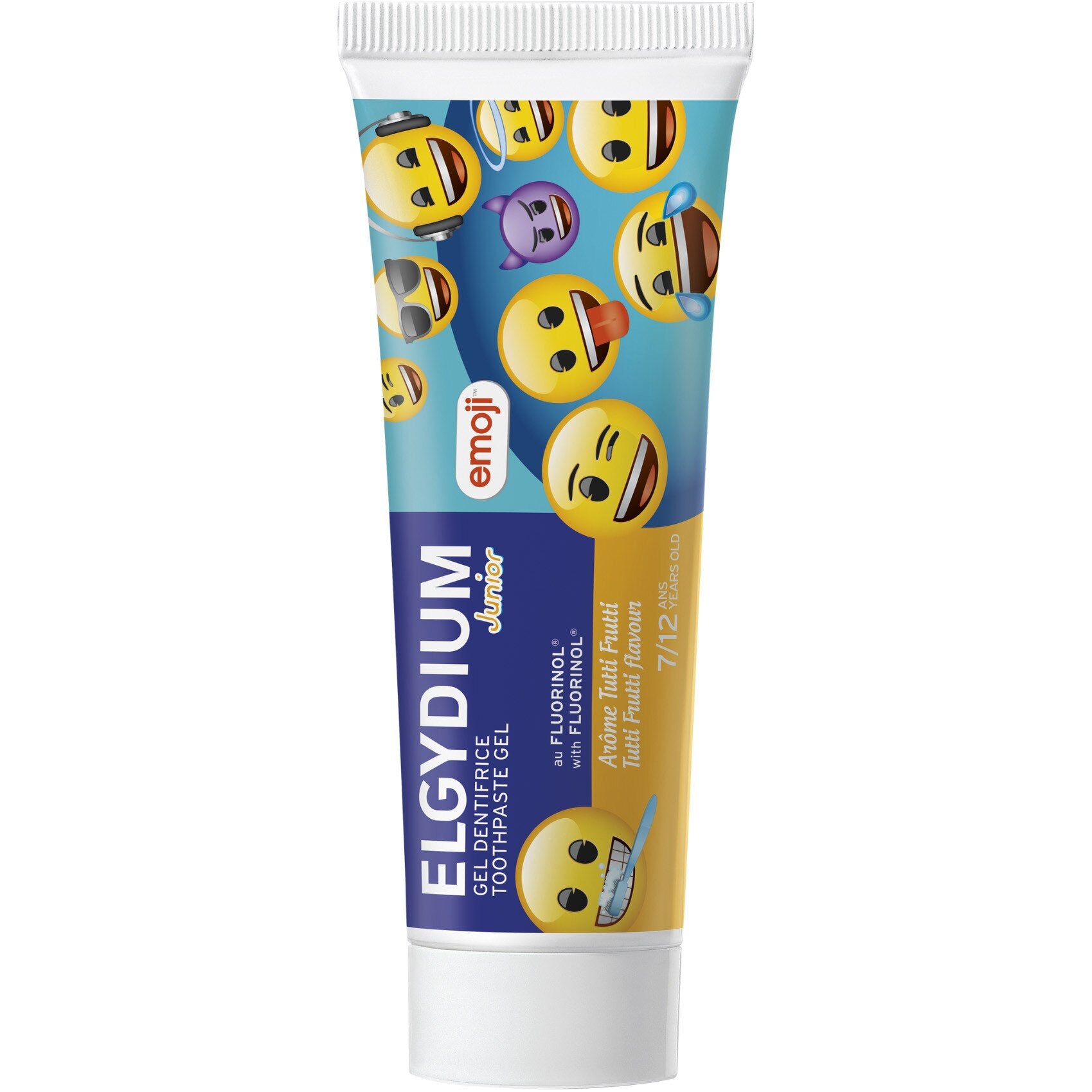 Elgydium, Emoji Kids, Natural, Protection, Pastă de dinți, 50 ml