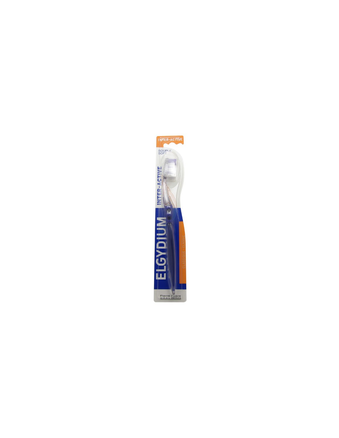 Elgydium, Inter-Activ Soft, Periuță de dinți, Multicolor
