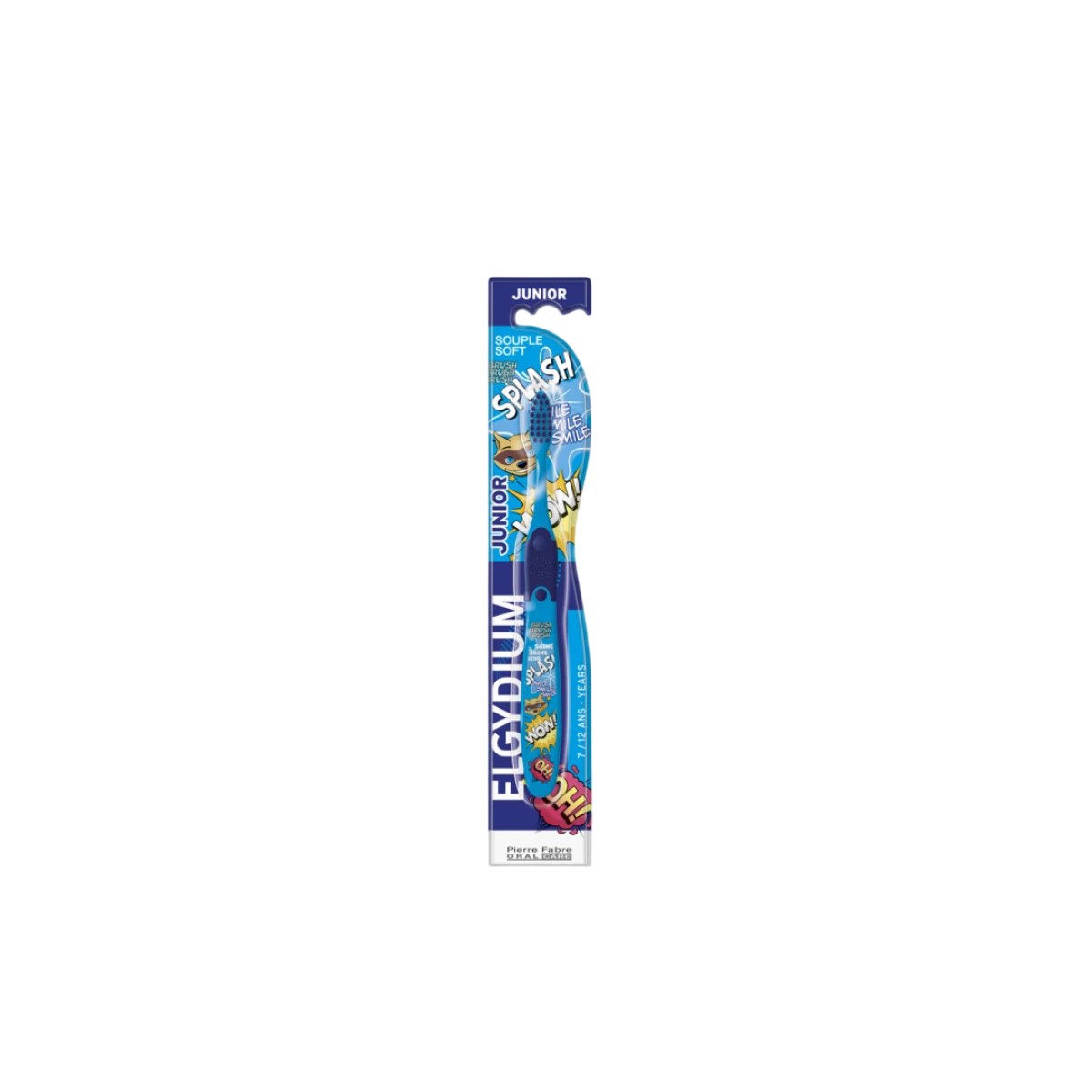 Elgydium, Junior Splash, Periuță de dinți, Albastru