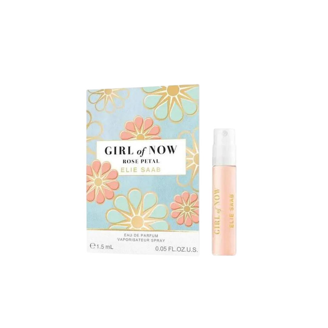 Elie Saab, Girl of Now Rose Petal, Apă de parfum, Pentru femei, 1.5 ml *Mostră