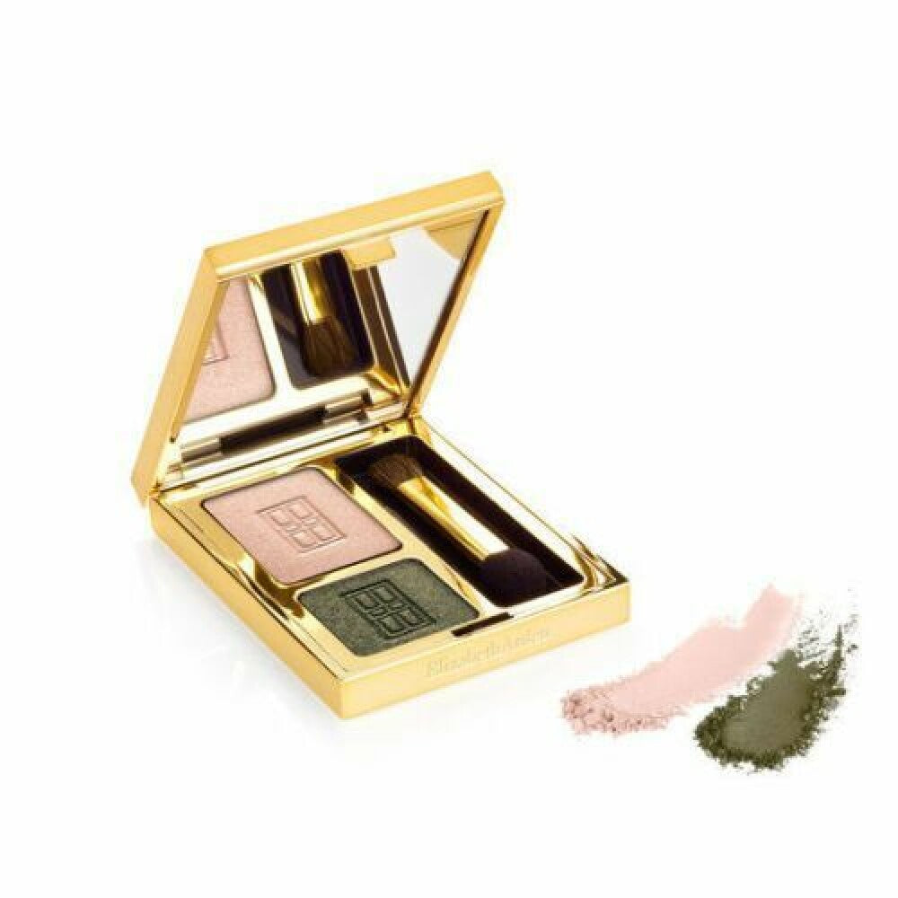 Elizabeth Arden, Beautiful Color Duo, Fard de ochi pudră, 05, Cravată neagră, 2 nuanțe, 3 g
