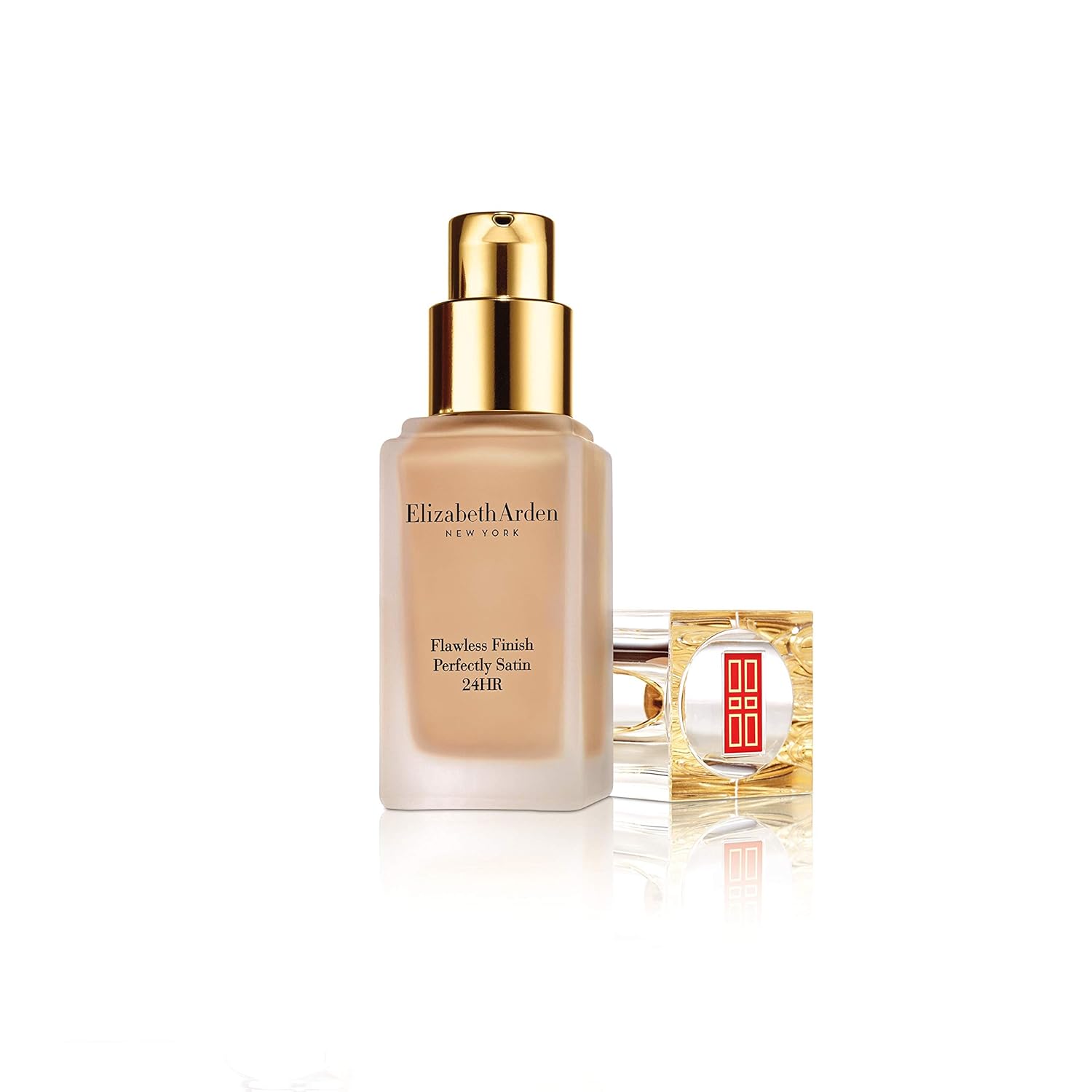 Elizabeth Arden, Flawless Finish Perfectly Satin 24H, Mat, Fond de ten lichid, Cream Nude, SPF 15, 30 ml