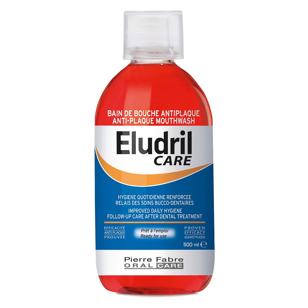 Eludril, Apă de gură, Anti-plaque, 500 ml