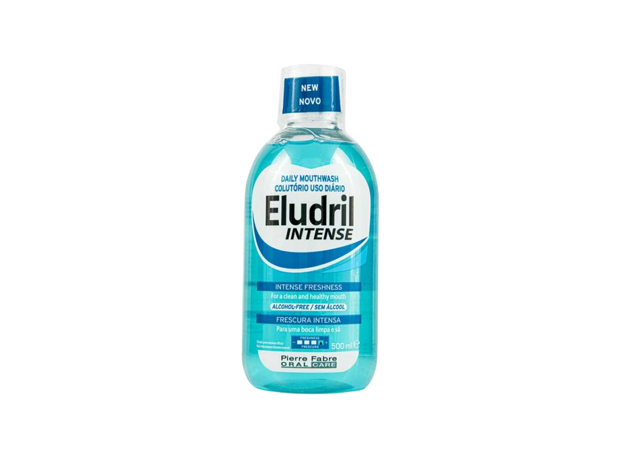 Eludril, Apă de gură, Intense Freshness, 500 ml