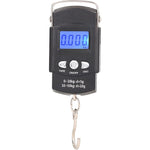 Cantar Digital de Mana cu Carlig, Flippy, Cantar Portabil, Pescuit, cu Maner, Capacitate 50 kg, cu Metru Incorporat,
