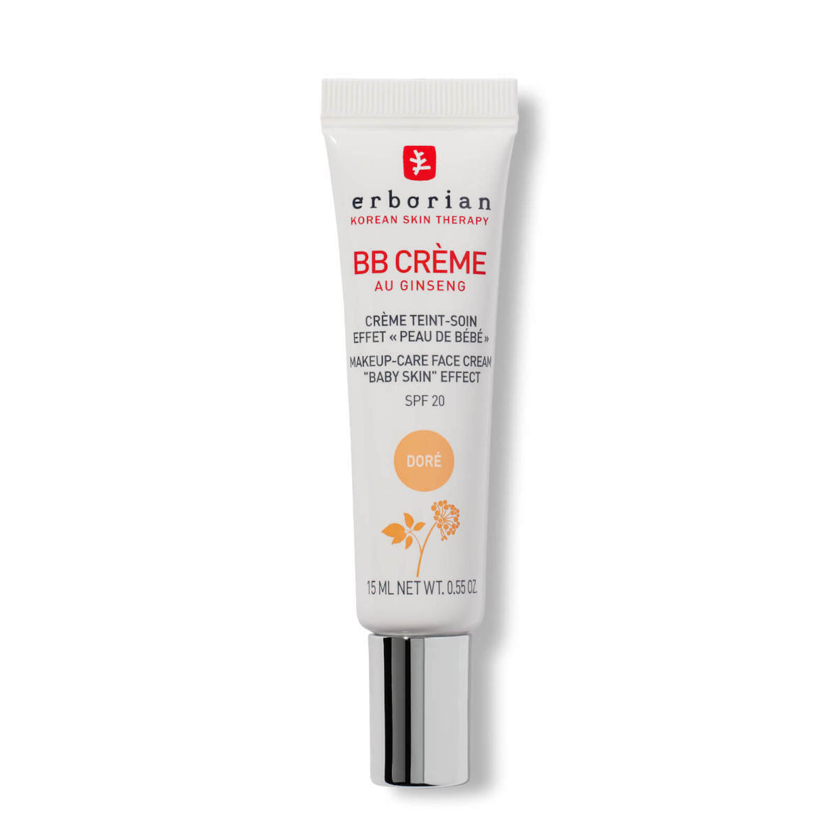 Erborian, B.B Cream, Cremă BB, Dore, SPF 20, 15 ml