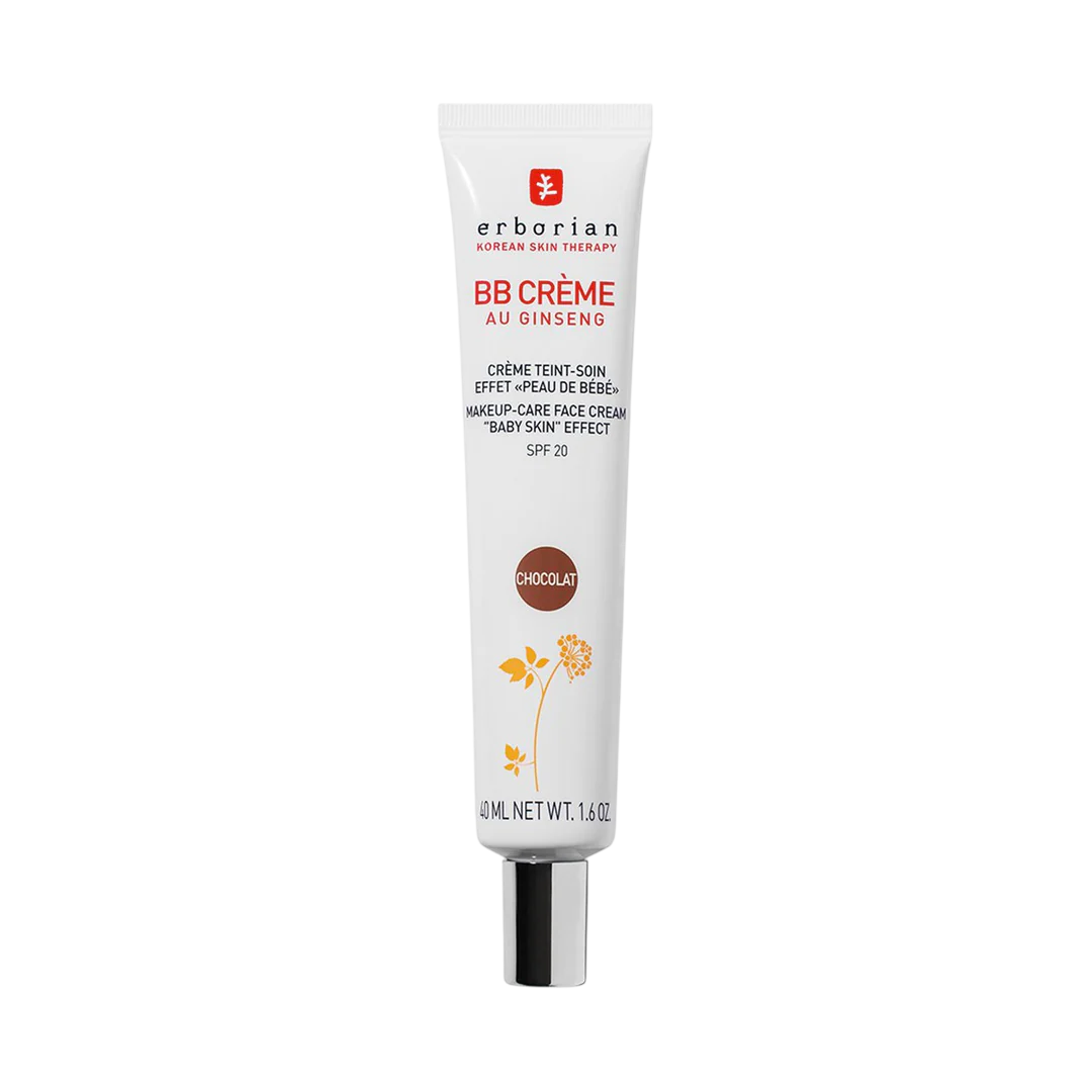 Erborian, B.B Cream, Ginseng, Mat, Cremă BB, Ciocolată, SPF 20, 40 ml