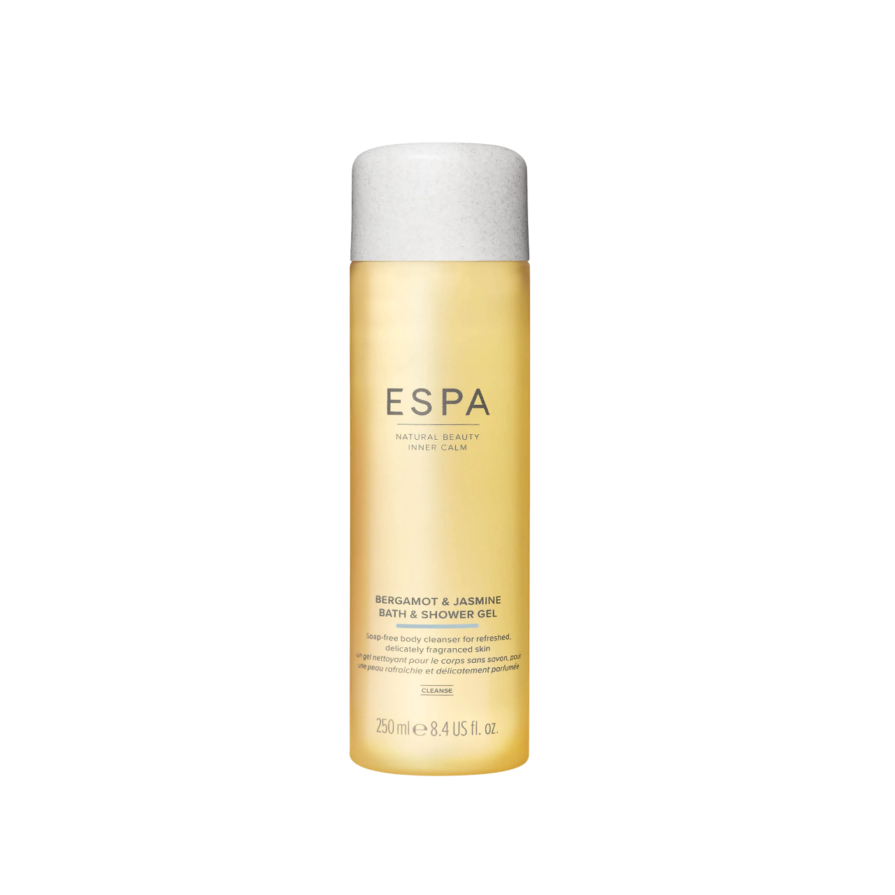 Espa, Bergamot & Jasmine, Hrănit, Floral, Gel de duș, Corp, 250 ml