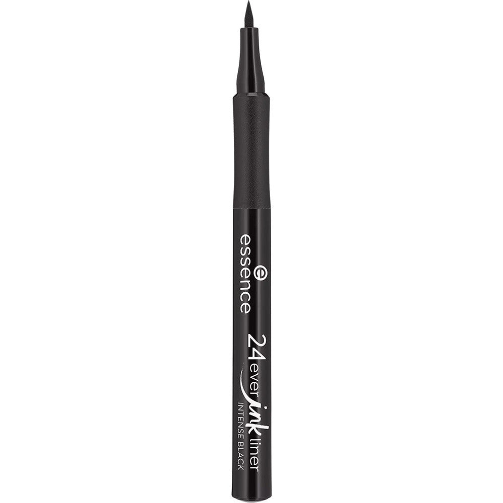 Essence, 24 Ever Ink Liner, Rezistent la apă, Tuș de ochi lichid, 01, Negru intens, 1.2 ml